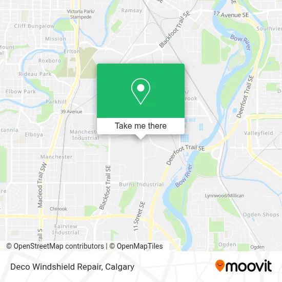 Deco Windshield Repair map