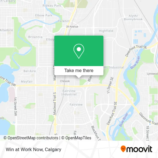 Win at Work Now map