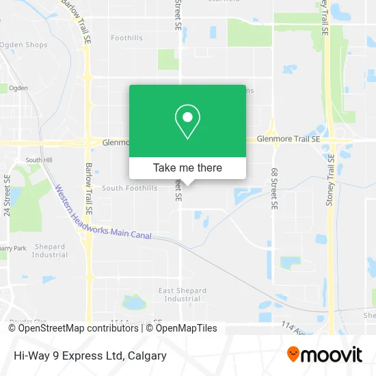 Hi-Way 9 Express Ltd map