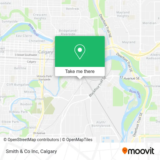 Smith & Co Inc map