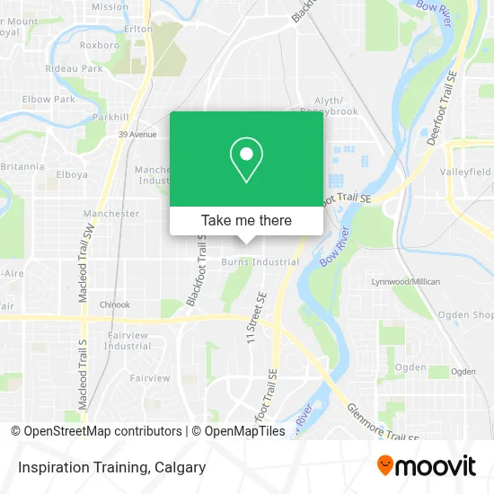 Inspiration Training map