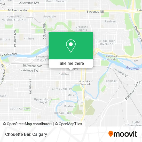 Bar Chouette map