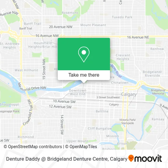 Denture Daddy @ Bridgeland Denture Centre map