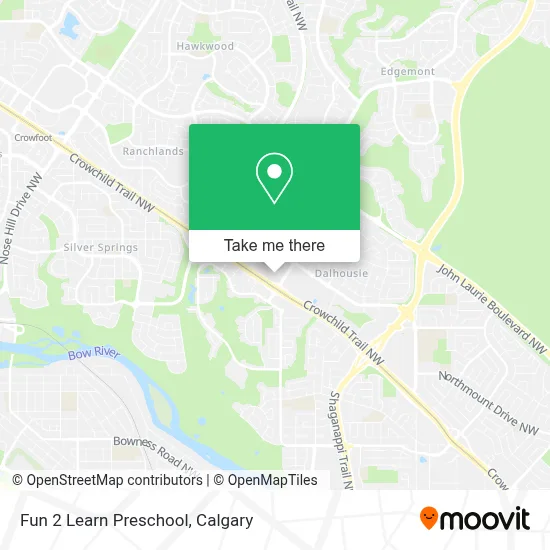 Fun 2 Learn Preschool map