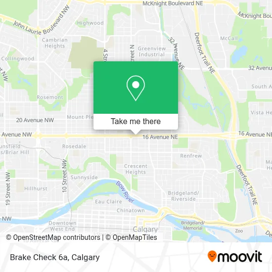 Brake Check 6a map