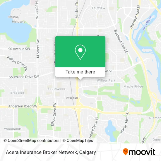 Acera Insurance Broker Network map