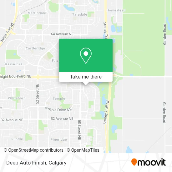 Deep Auto Finish map