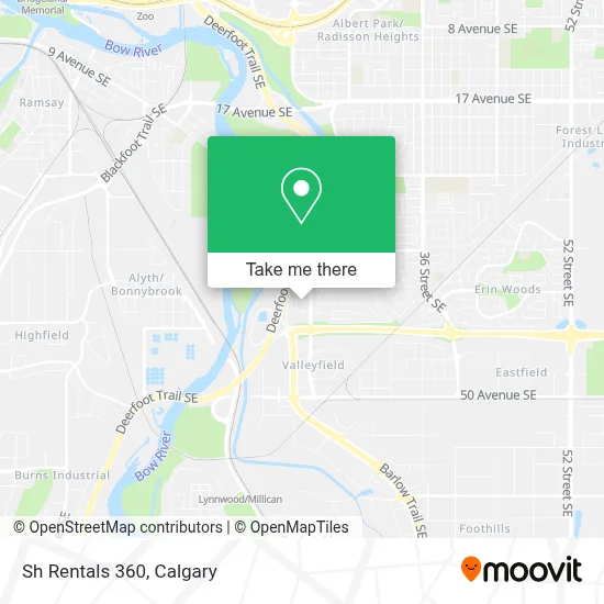 Sh Rentals 360 map