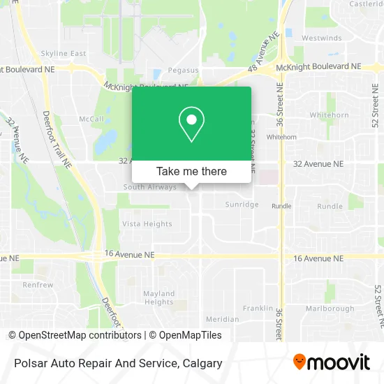 Polsar Auto Repair And Service map