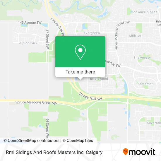 Rml Sidings And Roofs Masters Inc map