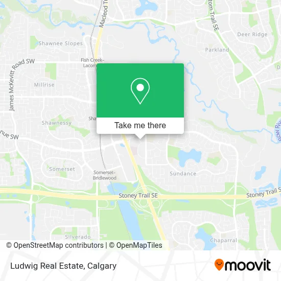Ludwig Real Estate map