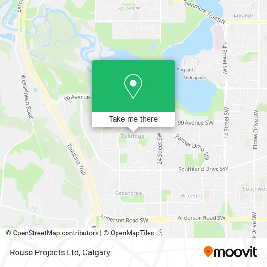 Rouse Projects Ltd map