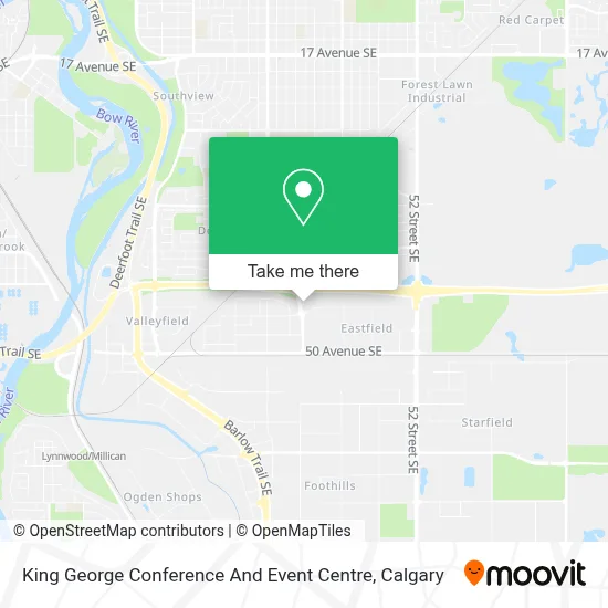 King George Conference And Event Centre map