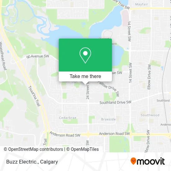 Buzz Electric. map