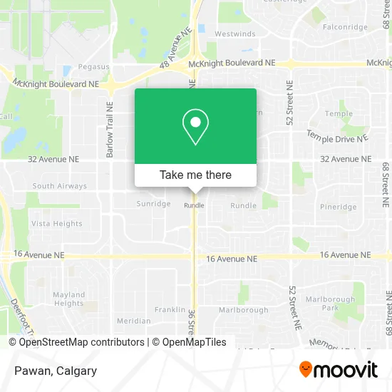 Pawan map
