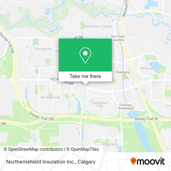 Northernshield Insulation Inc. map