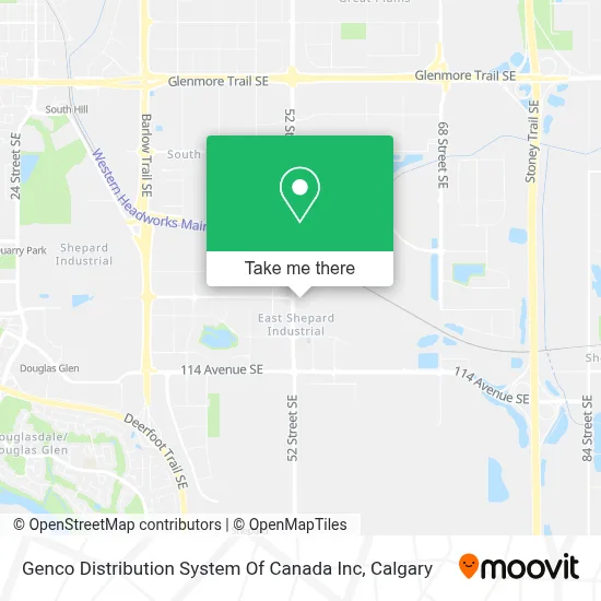 Genco Distribution System Of Canada Inc map