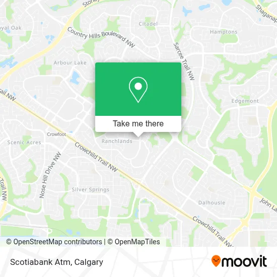 Scotiabank Atm map