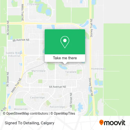 Signed To Detailing map