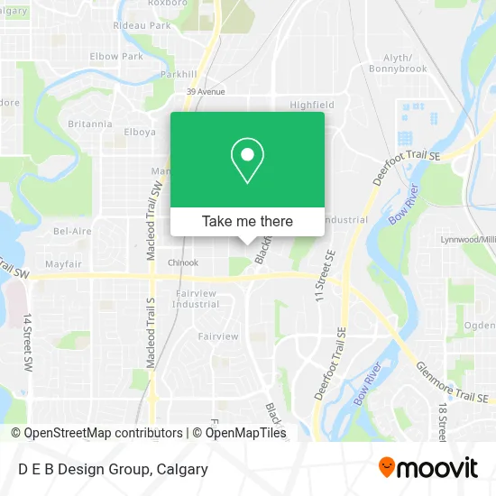 D E B Design Group map
