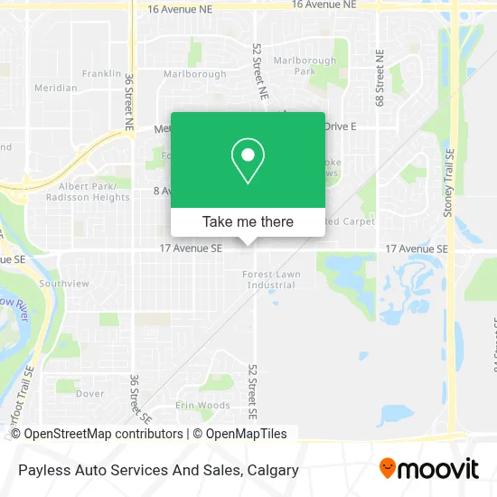 Payless Auto Services And Sales map