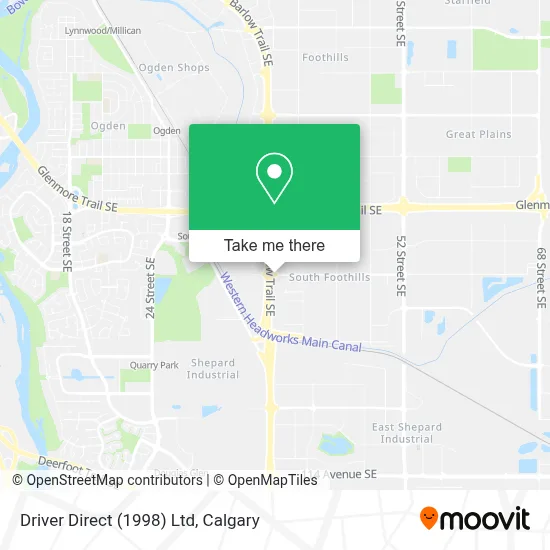 Driver Direct (1998) Ltd map