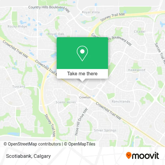 Scotiabank map