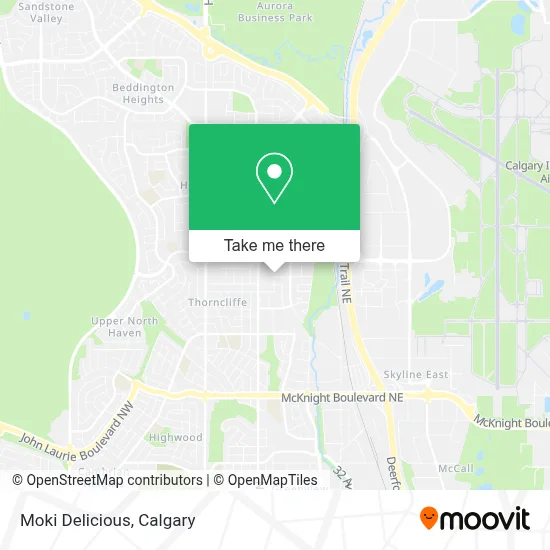 Moki Delicious map