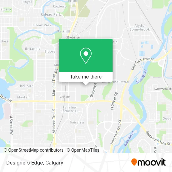 Designers Edge map