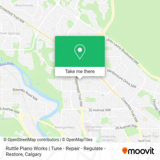 Ruttle Piano Works | Tune - Repair - Regulate - Restore map