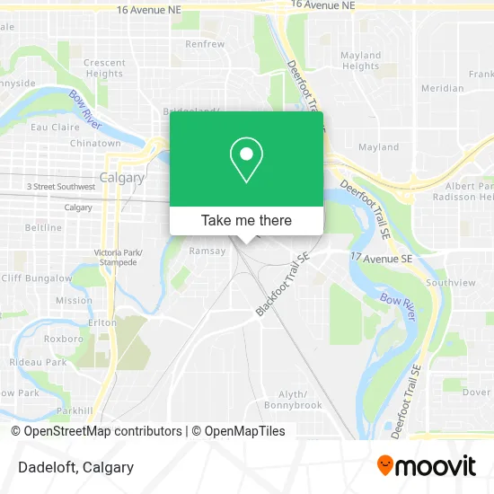 Dadeloft map