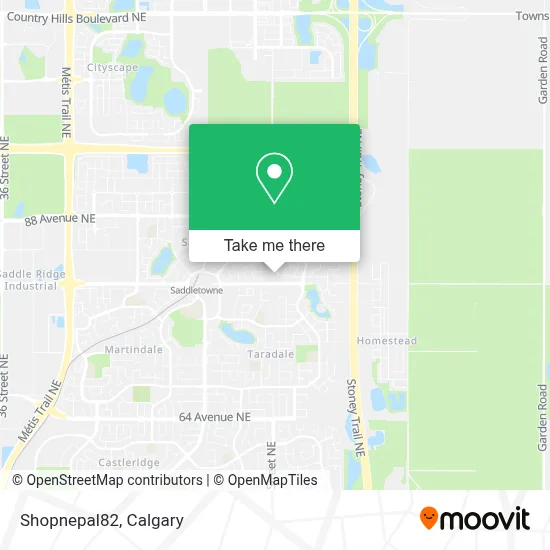 Shopnepal82 map