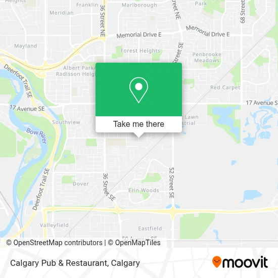 Calgary Pub & Restaurant map