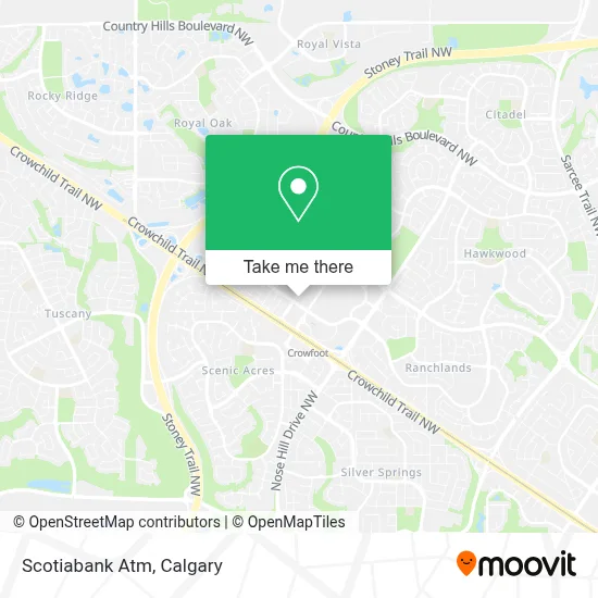 Scotiabank Atm map