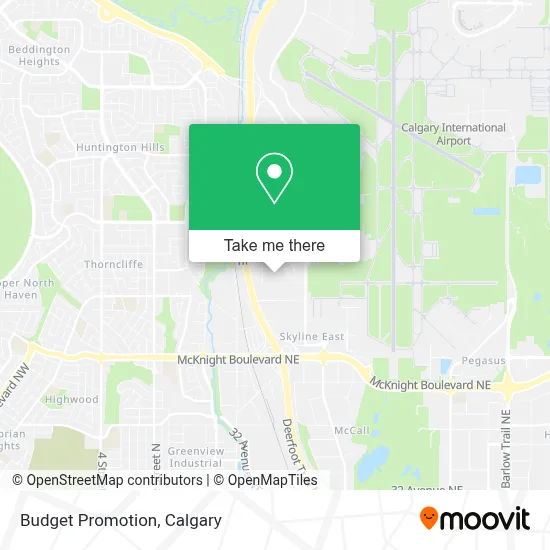 Budget Promotion map
