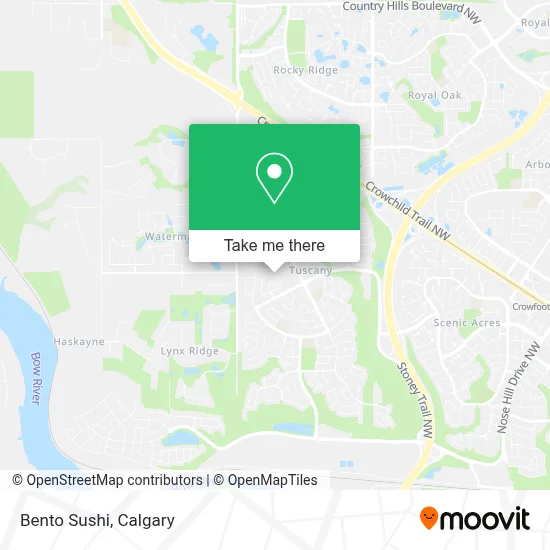 Bento Sushi map