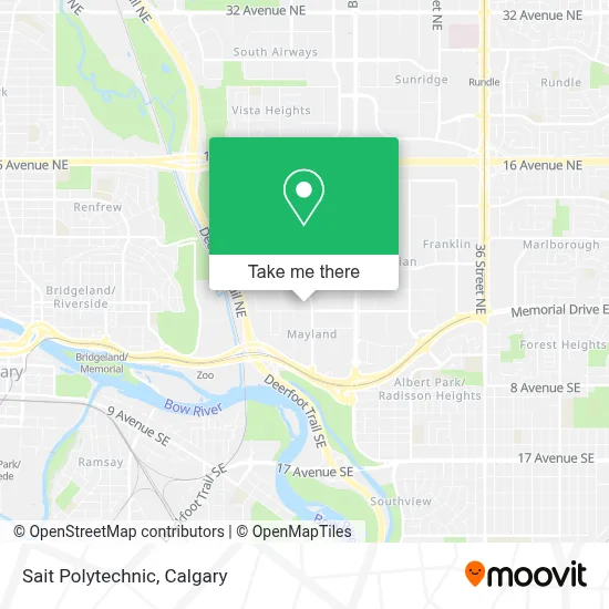 Sait Polytechnic map