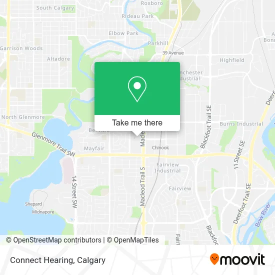 Connect Hearing map