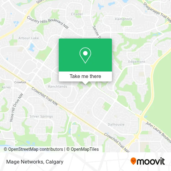 Mage Networks map
