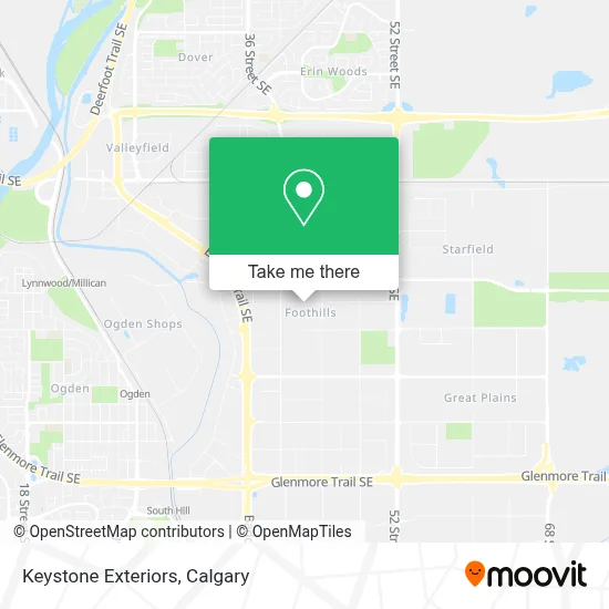 Keystone Exteriors map