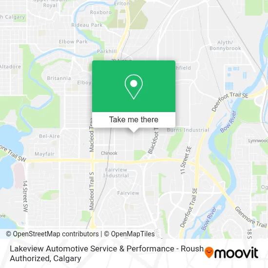Lakeview Automotive Service & Performance - Roush Authorized map