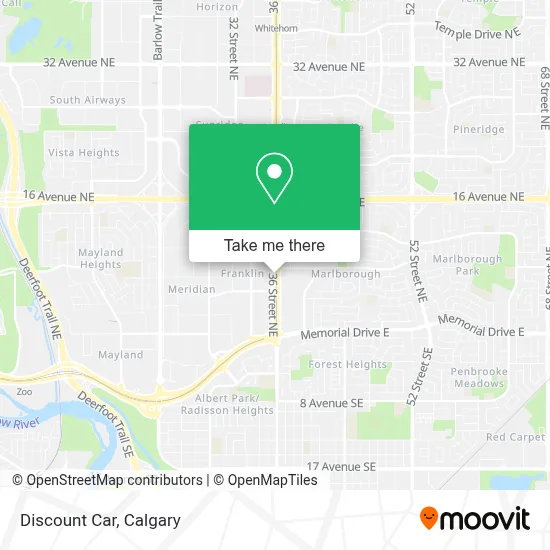 Discount Car map
