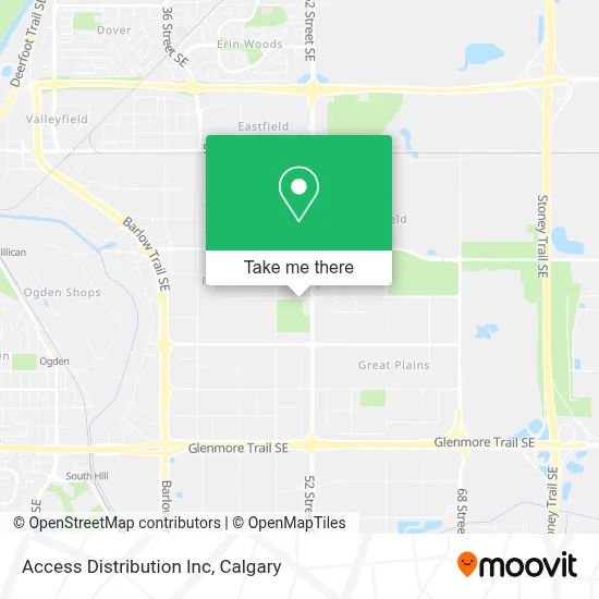 Access Distribution Inc map