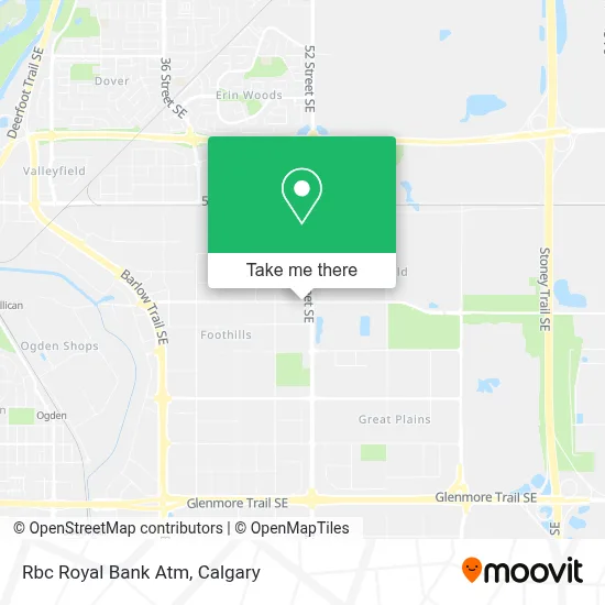 Rbc Royal Bank Atm map