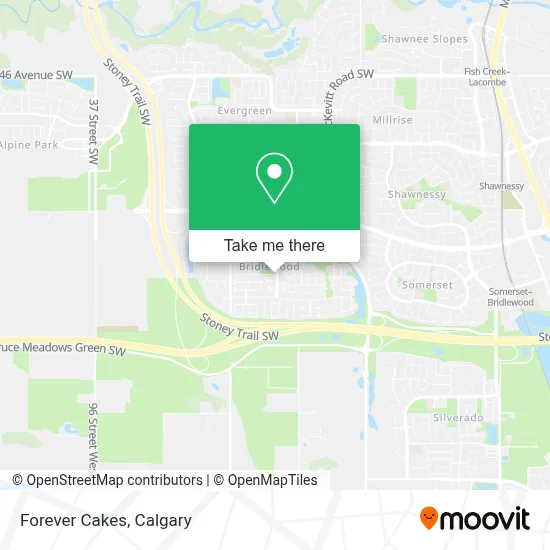 Forever Cakes map