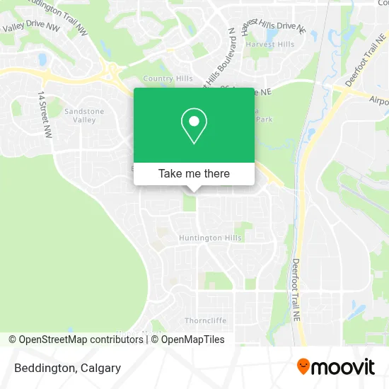 Beddington map