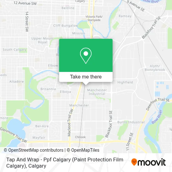 Tap And Wrap - Ppf Calgary (Paint Protection Film Calgary) map