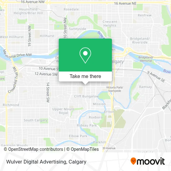 Wulver Digital Advertising map