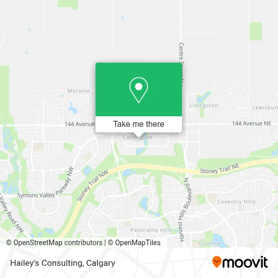 Hailey's Consulting map