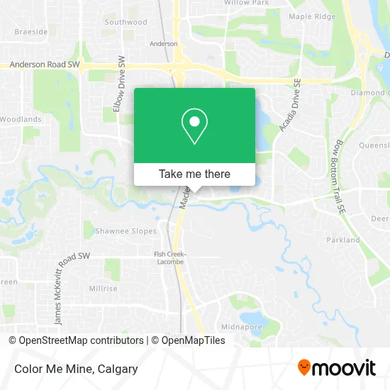 Color Me Mine map